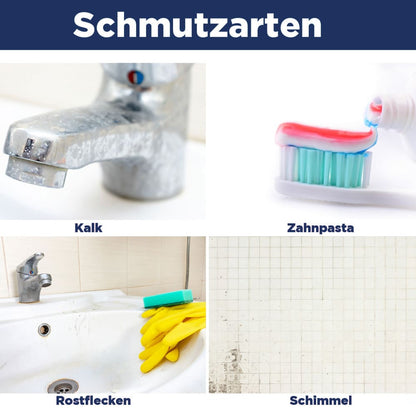 CleaningBox 5-in-1 Kompostierbare ReadyWipes Sanitär & Bad 50er Nachfüller Gelb, 30x30 cm (Kopie)