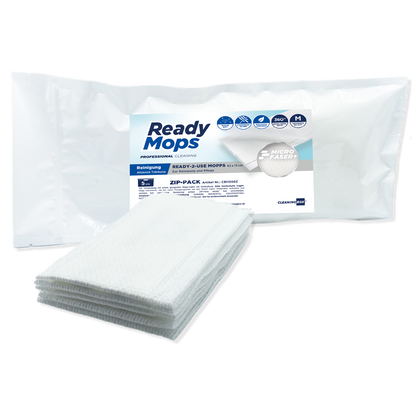 CleaningBox ReadyMops M Allzweck Reichweite 20 m², 42x13 cm, weiß, 5er ZIP-Pack