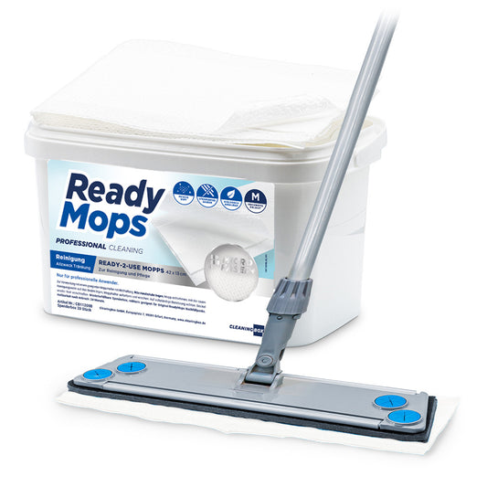 CleaningBox ReadyMops M Allzweck Reichweite 20 m², 42x13 cm, weiß, 20er Spenderbox