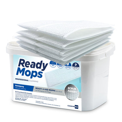 CleaningBox ReadyMops P Allzweck Reichweite 20 m², 42x13 cm, weiß, 20er Spenderbox